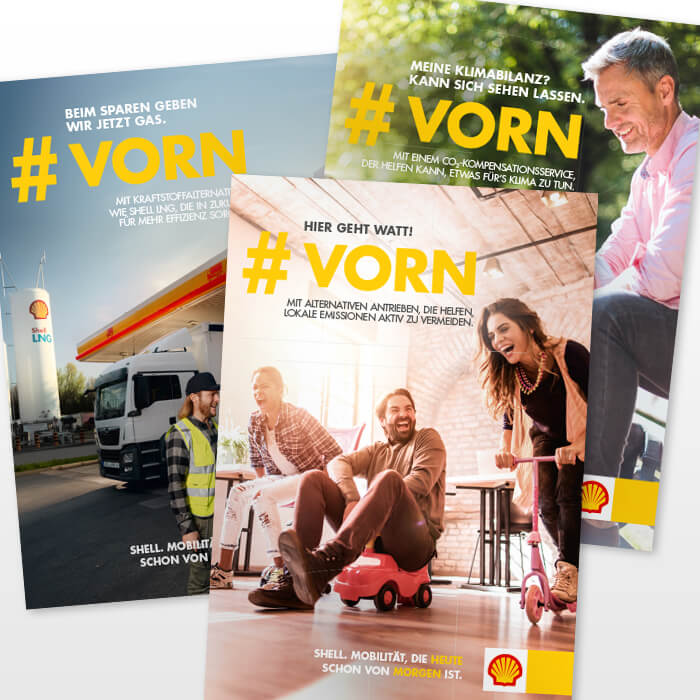 euroshell #VORN One Pager Gestaltung von ppm visuals & internet