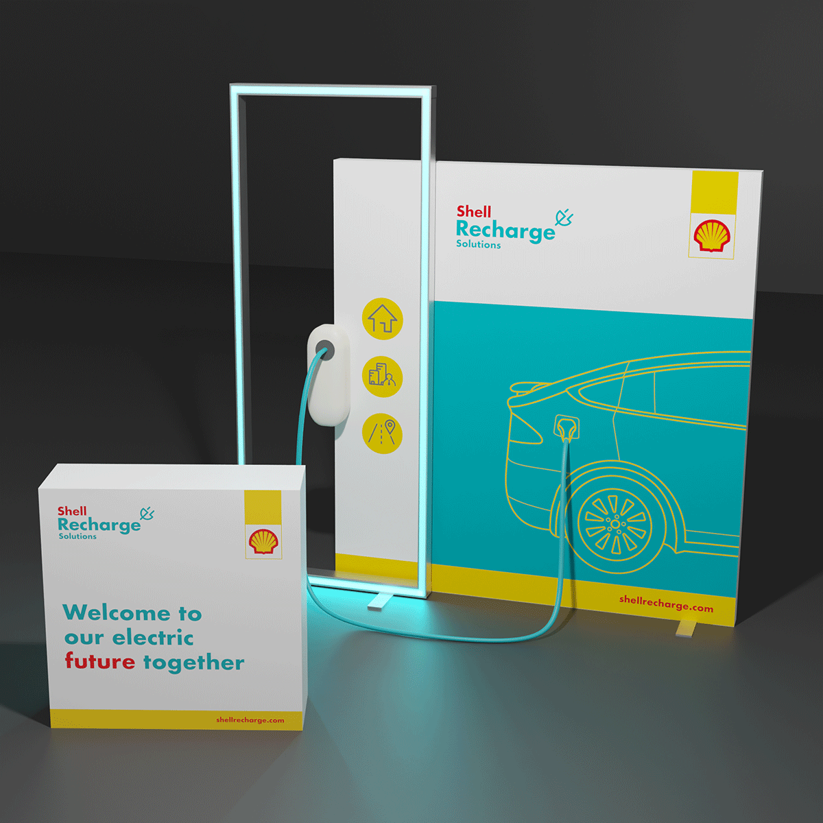 Messestand für Shell Energy von ppm visuals & internet