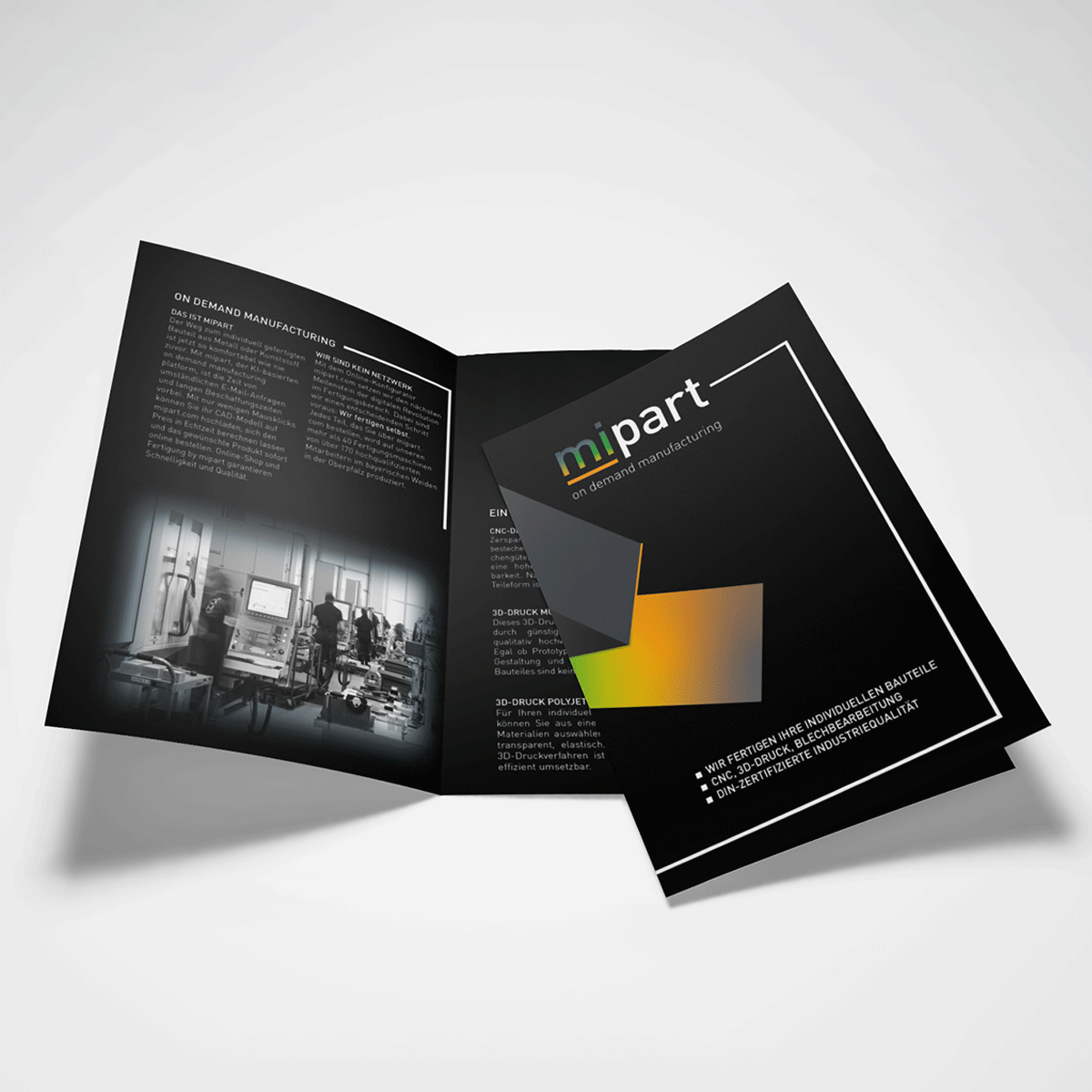 MIPART Flyer von ppm visuals & internet