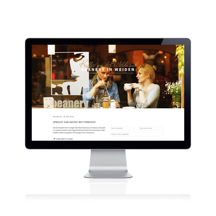 beanery.de Responsive Website Gestaltung von ppm visuals & internet
