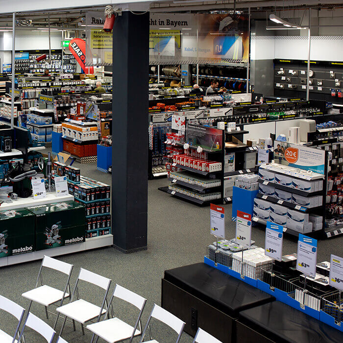 Conrad Electronic POS Gestaltung von ppm visuals & internet