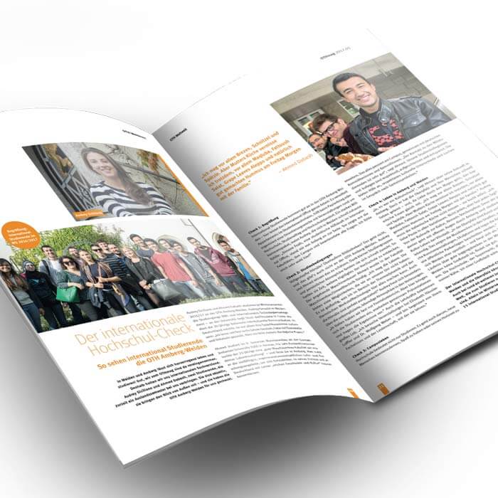 OTH Amberg-Weiden Magazin von ppm visuals & internet