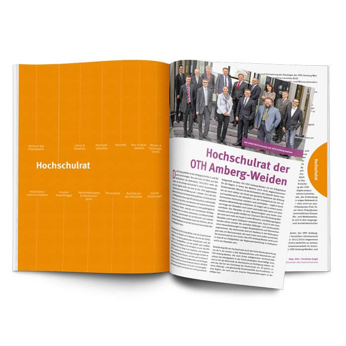 OTH Amberg-Weiden Jahresbericht von ppm visuals & internet